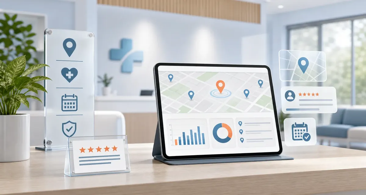 Healthcare local SEO map pack visibility for clinics and care providers